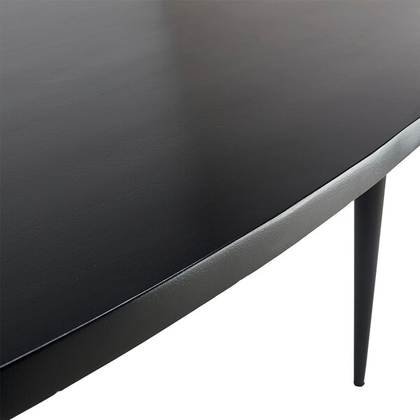 JÍDELNÍ STŮL, mangové dřevo, černá, 175/90/76 cm MID.YOU - Online Only jídelní stoly, Online Only