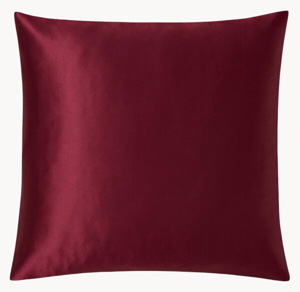 Hedvábný povlak na polštář Burgundy