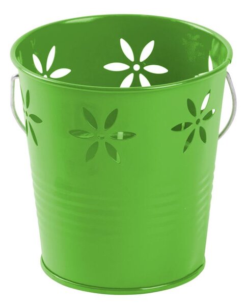Sviečka Citronella CB197, 160 g, mix zelená/žltá, vedierko