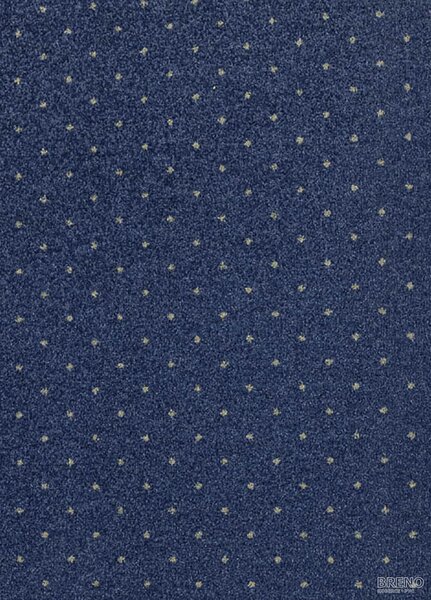 Metrážový koberec AKZENTO 77 Modrá 400 cm
