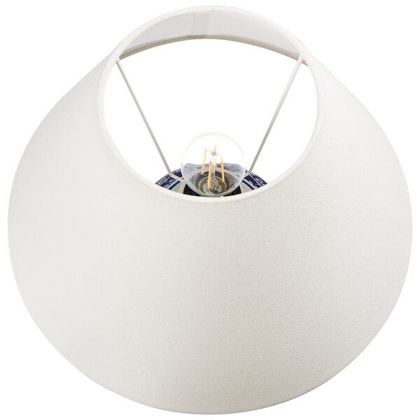 Stolní lampa ANGELES Porcelán Modrá
