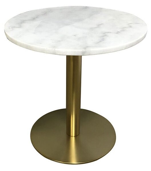 ACTONA Odkládací stolek Corby bílá 50 × 50 × 50 cm