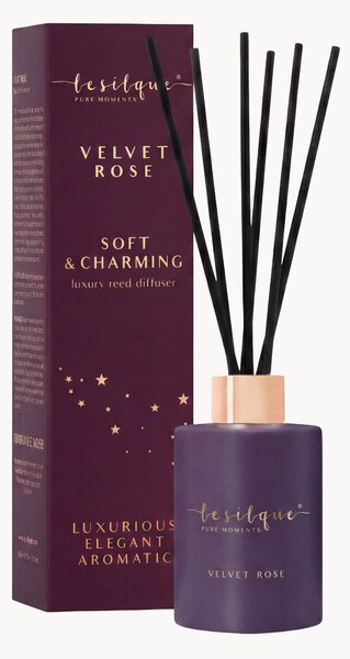 Difuzér Velvet Rose (růže, ambra, semiš)