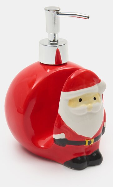 Sinsay - Vánoční dávkovač mýdla ve tvaru Santa Clause - červená