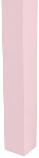 Zvýšené lůžko Borovicové dřevo ASCOUX 90 x 200 cm Růžová