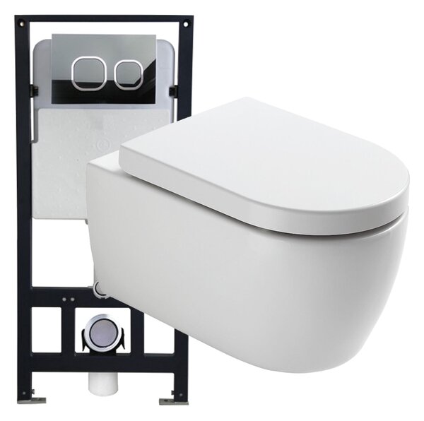 WC Set 1: WC NT2038 Bílá