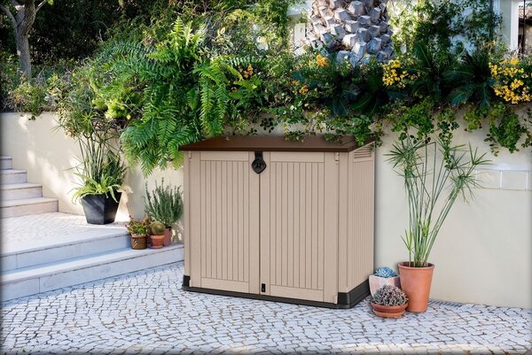 Skříňka STORE OUTDOOR Midi | hnědá