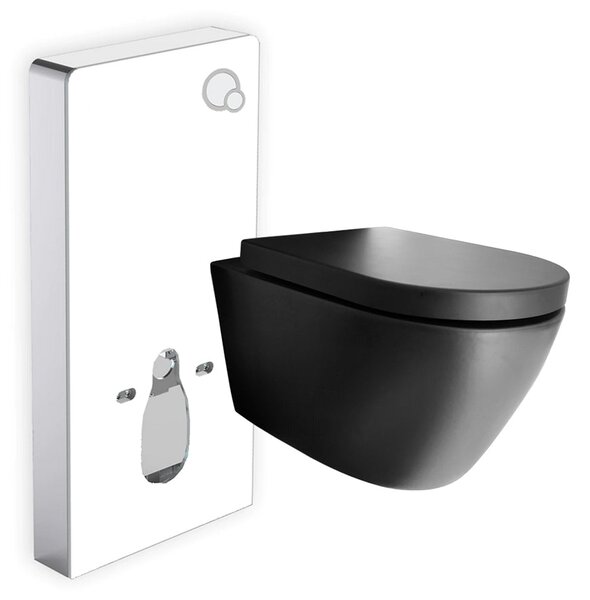 WC Set 46: Toaleta B-8030R černá