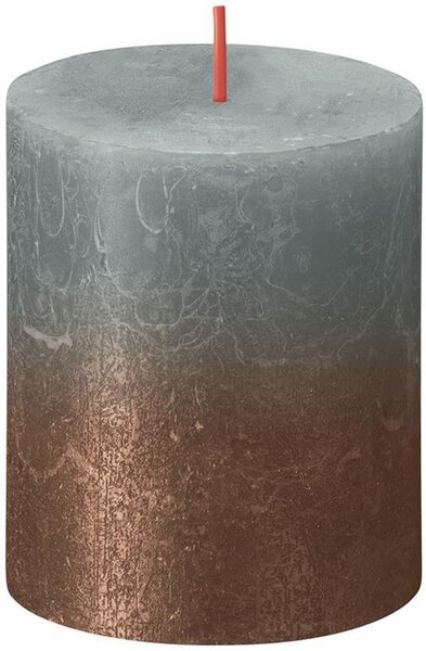 Sviečka bolsius Rustic Sunset Eucalyptus Green+ Copper, 80/68 mm