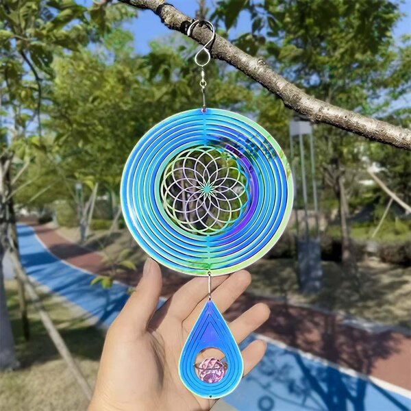 3D větrná dekorace mandala