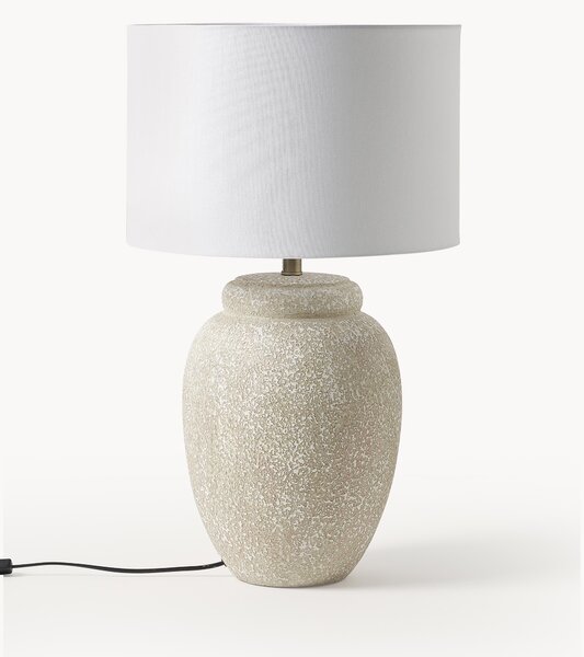 Velká stolní lampa's keramickou podstavou Bodhi