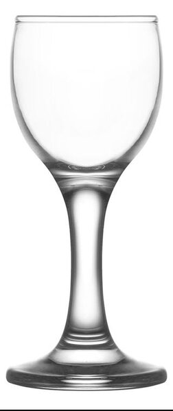 Pohár Misket, sklenený, na likér, 55 ml, 46x112 mm, bal. 6 ks