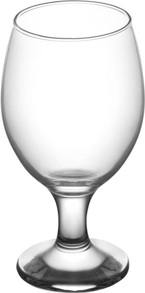 Pohár Misket, sklenený, na pivo, 400 ml, 69x160 mm, bal. 6 ks