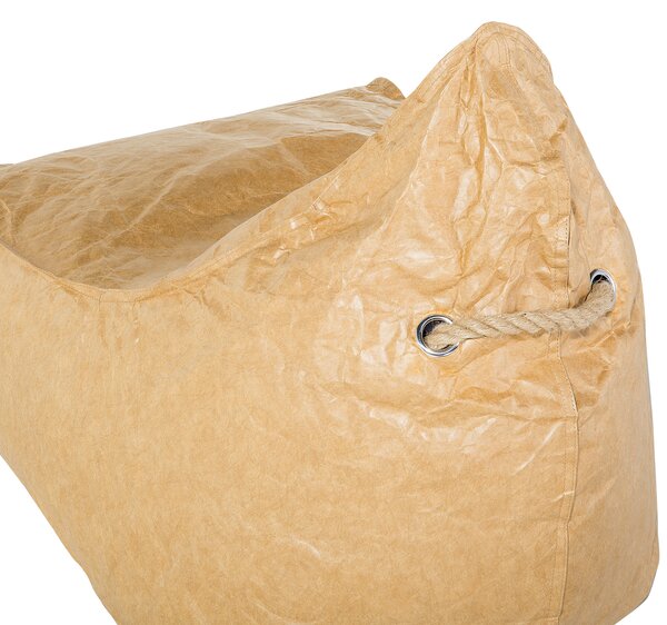 Sedací vak 200 L DROP 63 cm 75 cm Zlatohnědá