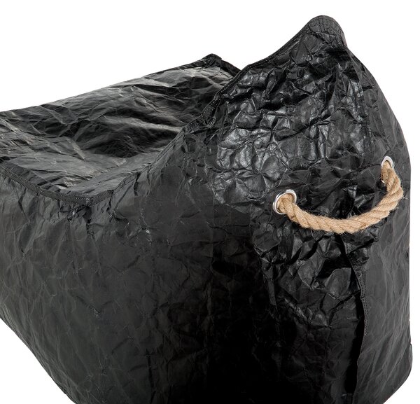 Sedací vak 200 L DROP 63 cm 75 cm Černá