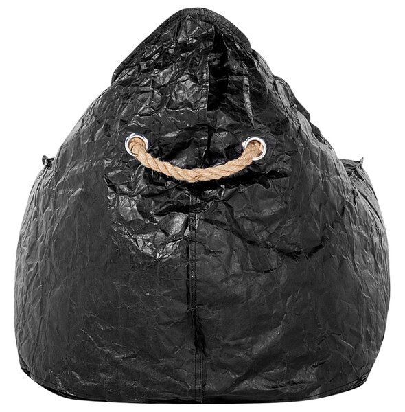 Sedací vak 200 L DROP 63 cm 75 cm Černá