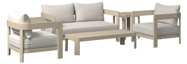 TERASOVÁ SEDACÍ SOUPRAVA dřevo, plast Ambia Garden - Online Only zahradní nábytek, Online Only