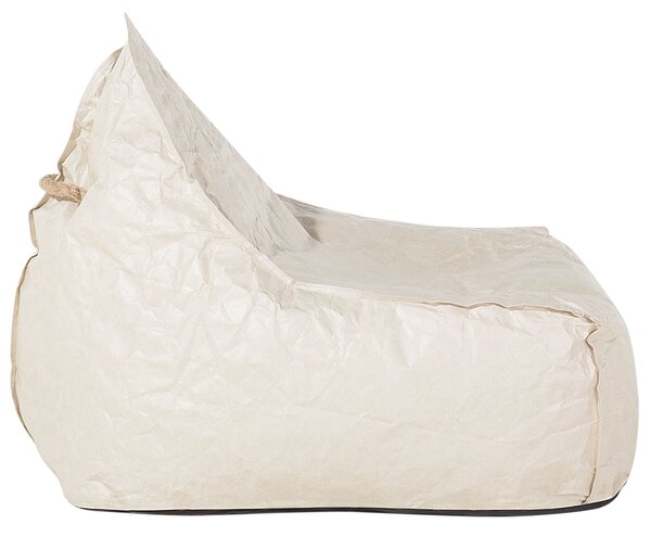Sedací vak 200 L DROP 63 cm 75 cm Světle béžová