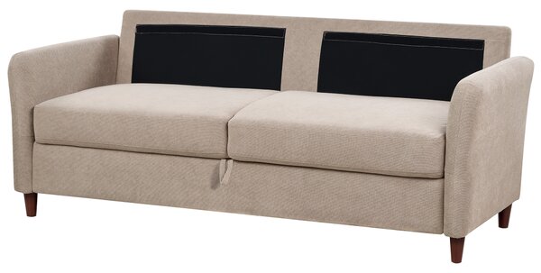 Obývací sestava 5místná MARE Tkanina Taupe s úložným prostorem