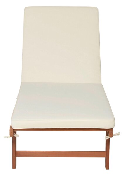 OPALOVACÍ LEHÁTKO dřevo, textil Gardenson - Online Only zahradní nábytek, Online Only