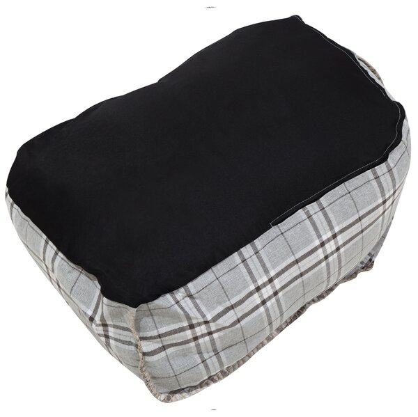 Sedací vak 200 L DROP LINEN 63 cm 75 cm Šedá