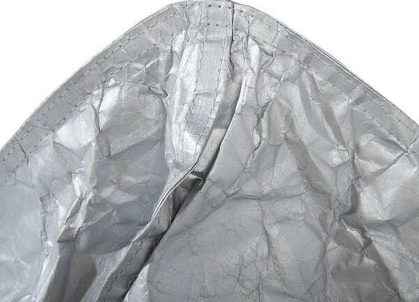 Sedací vak 200 L DROP 63 cm 75 cm Stříbrná