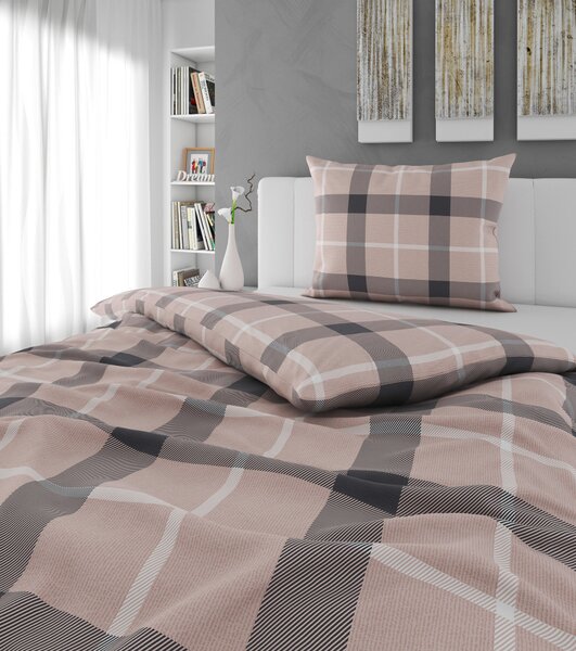 POVLEČENÍ, flanel, růžová, 140/200 cm Esposa - Povlečení