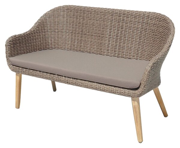 TERASOVÁ SEDACÍ SOUPRAVA 4dílné, dřevo, kov, plast, textil Gardenson - Online Only zahradní nábytek, Online Only