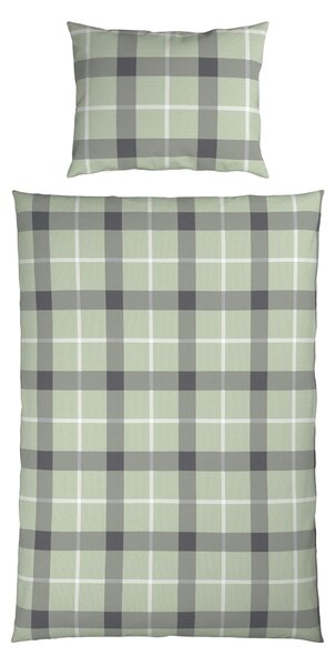 POVLEČENÍ, flanel, světle šedá, 140/200 cm Esposa - Povlečení