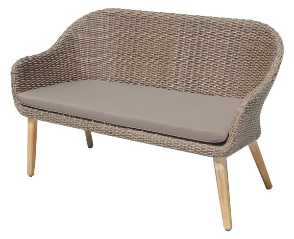 TERASOVÁ SEDACÍ SOUPRAVA 3dílné, dřevo, kov, plast, textil Gardenson - Online Only zahradní nábytek, Online Only