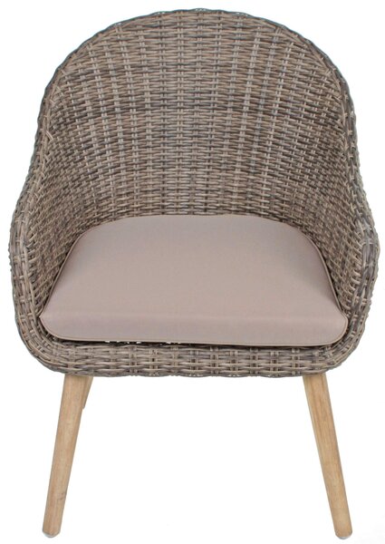 TERASOVÁ SEDACÍ SOUPRAVA 3dílné, dřevo, kov, plast, textil Gardenson - Online Only zahradní nábytek, Online Only