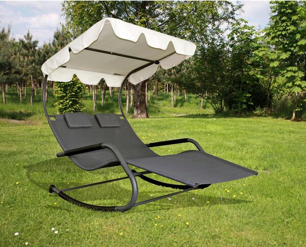 ZAHRADNÍ LEHÁTKO kov, plast Gardenson - Online Only zahradní nábytek, Online Only