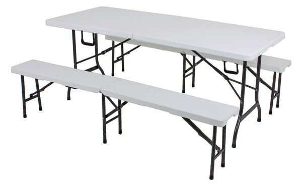 PIVNÍ SET 3dílné, kov, plast Gardenson - Online Only zahradní nábytek, Online Only