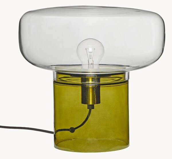Stolní lampa z barevného skla Crave