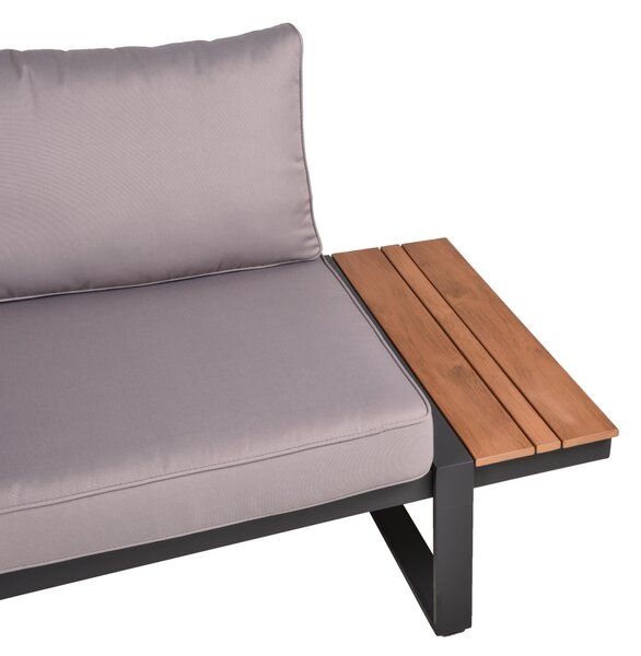 TERASOVÁ SEDACÍ SOUPRAVA 6dílné, kov, plast, textil Gardenson - Online Only zahradní nábytek, Online Only