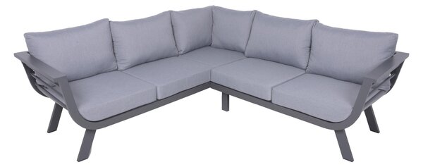 TERASOVÁ SEDACÍ SOUPRAVA 3dílné, kov, plast, textil Gardenson - Online Only zahradní nábytek, Online Only