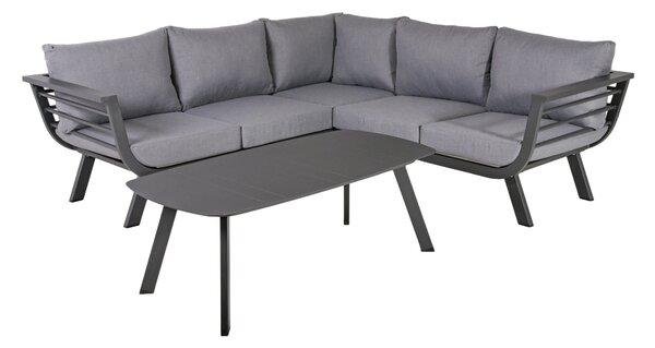 TERASOVÁ SEDACÍ SOUPRAVA 3dílné, kov, plast, textil Gardenson - Online Only zahradní nábytek, Online Only