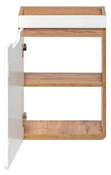 Koupelnová skříňka s umyvadlem ARUBA White U40/1 | 40 cm