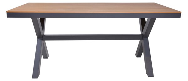 ZAHRADNÍ STŮL, kov, plast, 173/93,5/75 cm Gardenson - Online Only zahradní nábytek, Online Only