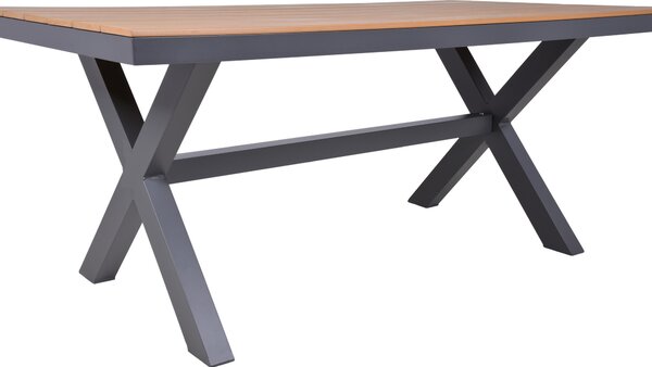 ZAHRADNÍ STŮL, kov, plast, 173/93,5/75 cm Gardenson - Online Only zahradní nábytek, Online Only