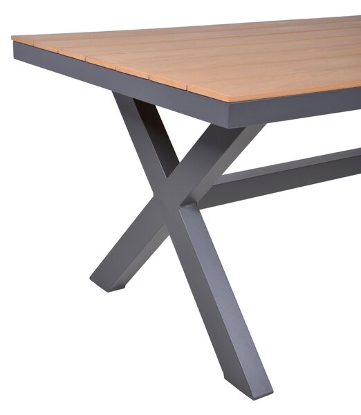 ZAHRADNÍ STŮL, kov, plast, 173/93,5/75 cm Gardenson - Online Only zahradní nábytek, Online Only
