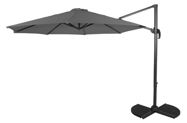BOČNÍ SLUNEČNÍK 300/250/356 cm Gardenson - Online Only zastínění, Online Only