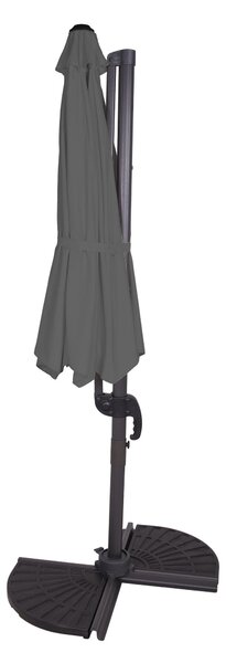 BOČNÍ SLUNEČNÍK 300/250/356 cm Gardenson - Online Only zastínění, Online Only