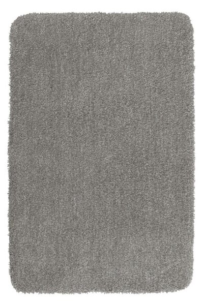 Světle šedá koupelnová předložka Wenko Mélange, 65 x 55 cm