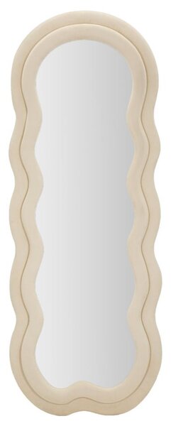 Nástěnné zrcadlo VELLUTO CREMA 60X4X160 cm