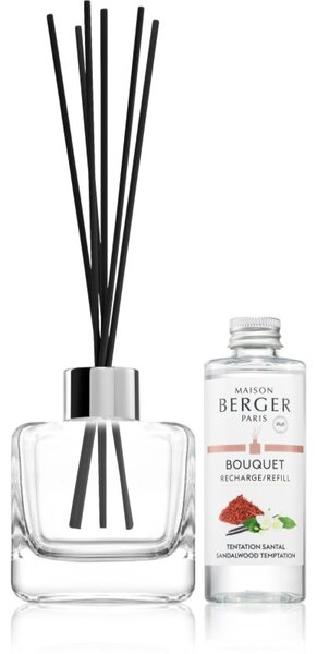 Maison Berger Paris Cube Sandalwood Temptation aroma difuzér 100 ml