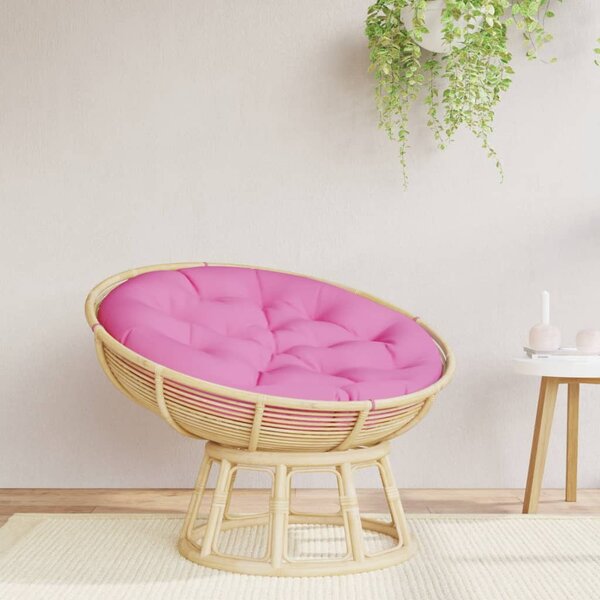 Kulatý sedák růžový Ø 100 x 11 cm oxfordská tkanina