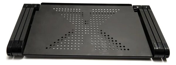 Přenosný polohovací stolek na notebook s větracími štěrbinami