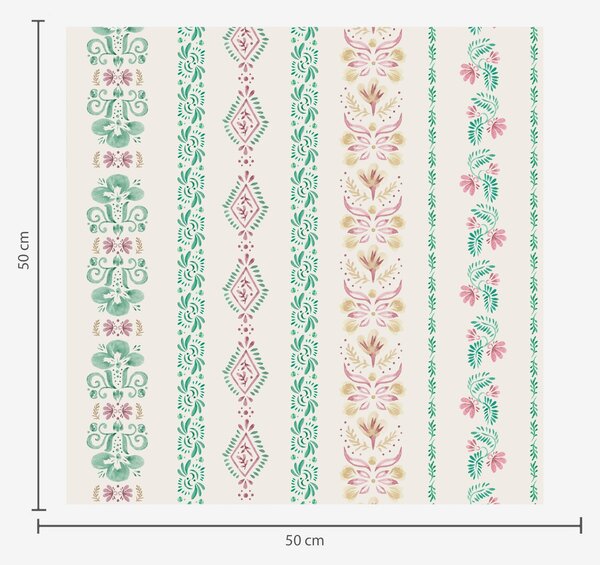 Tapety Jemný geometrický ornament ve stylu akvarelu, Tapety Venkovské, a00034 : uwalls.cz