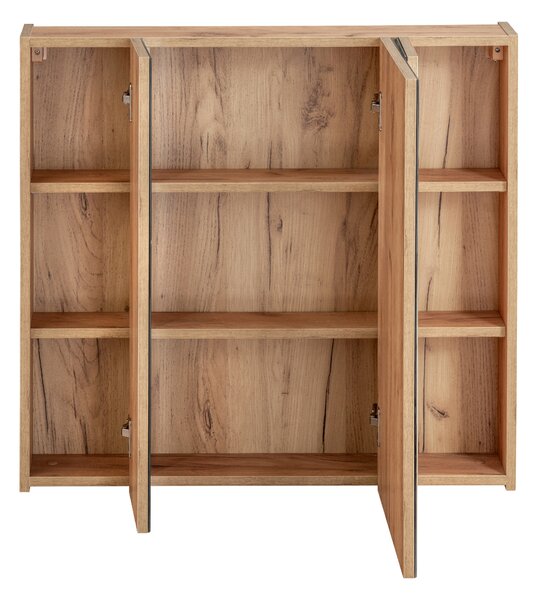 Comad Zrcadlová skříňka bez osvětlení Capri Oak 80 dub zlatý craft